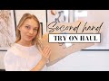 SECOND HAND TRY ON HAUL - SELLPY x H&amp;M