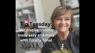 Tip Tuesday! Use your tools with totally tonal stickers