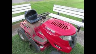 Riding Mower Spins Then Stops, Wont Start, Compression Release, Troy Bilt