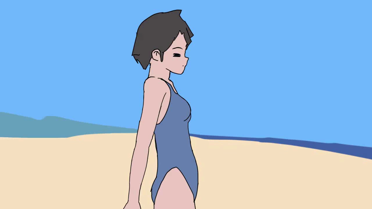 TG TF Animation MTF 43 Girl in swimsuit - YouTube.