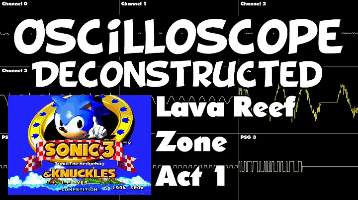 Sonic 3 and Knuckles - Lava Reef Zone Act 1 - Oscilloscope Deconstruction