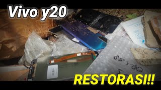 restorasi Vivo y20 ‼️cara mudah hingga jadi CUANN ☑️