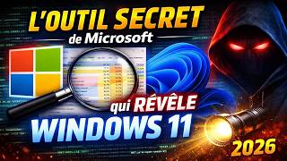 L’outil SECRET de Microsoft qui révèle tout ce que fait Windows 11 2026