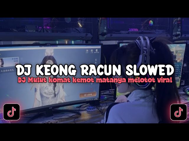 DJ KEONG RACUN SLOWED [DANI RMX] DJ MULUT KOMAT KEMOT MATANYA MELOTOT VIRAL TIKTOK class=