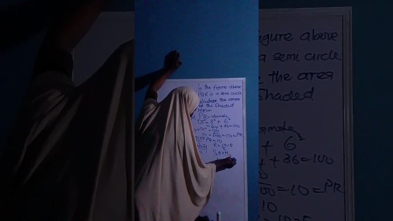 How to calculate area of plane shapes (UME Past Question Solution)