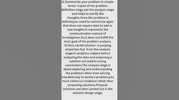 Business Analytics Explained:Master the problem analysis stage with real data insights!