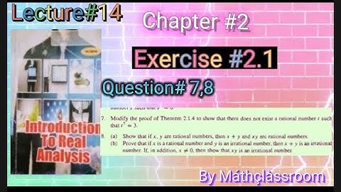 Chapter#2 Exercise#2.1 Question# 7& 8 There doesn