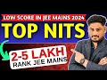 Jee mains 2024 top nits at 2 to 5 lakhs rank   rank   nit  jeemains2024