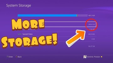 Top 3 Ways On How To Get More Storage Space On Your PS4!