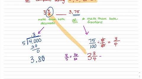 Video 3  Comparing Real Numbers