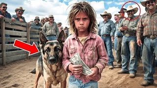 картинка: 10-летняя девочка покупает больную служебную собаку 🐶💔 — то, что произошло дальше, поразит тебя!