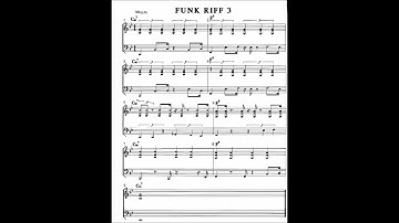Andrew D. Gordon - riff 3 - slow funk - tutorial lesson keyboard piano