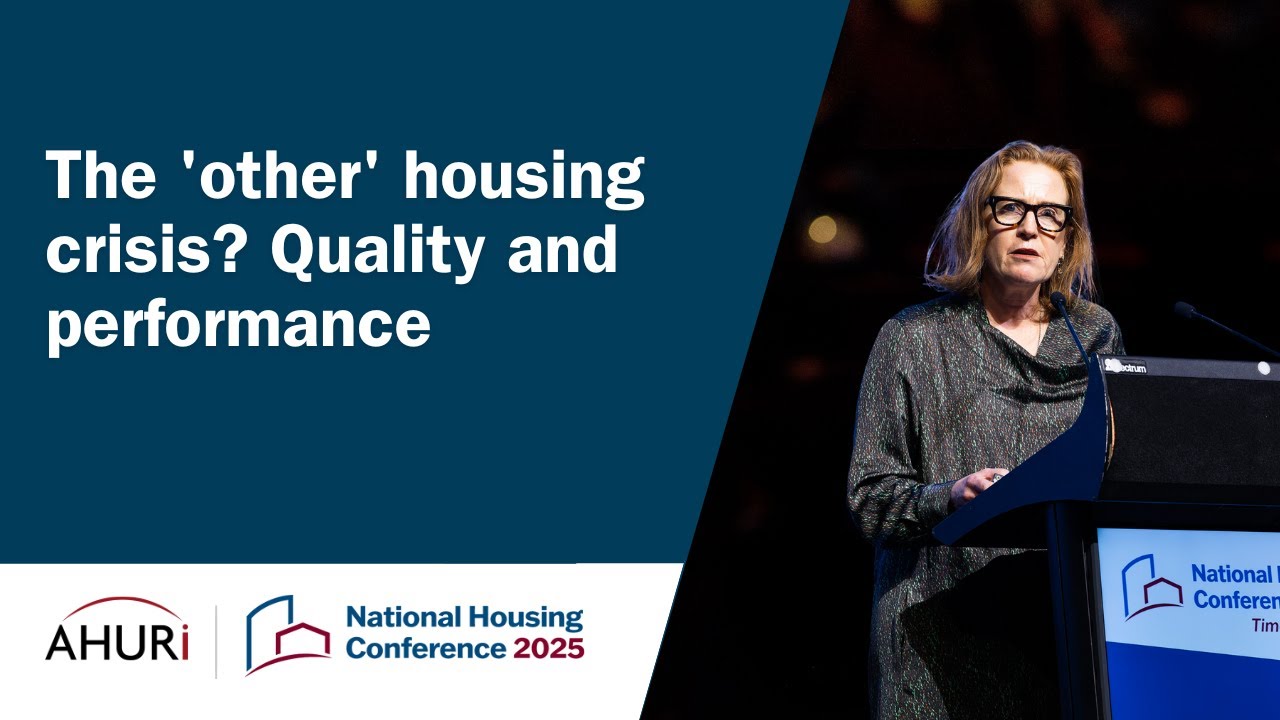NHC25 | Plenary 4 - The 'other' housing crisis? Quality and performance