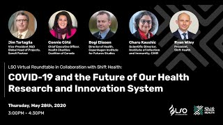 Virtual Roundtable: COVID-19 and the Future of Our Health Research and Innovation System