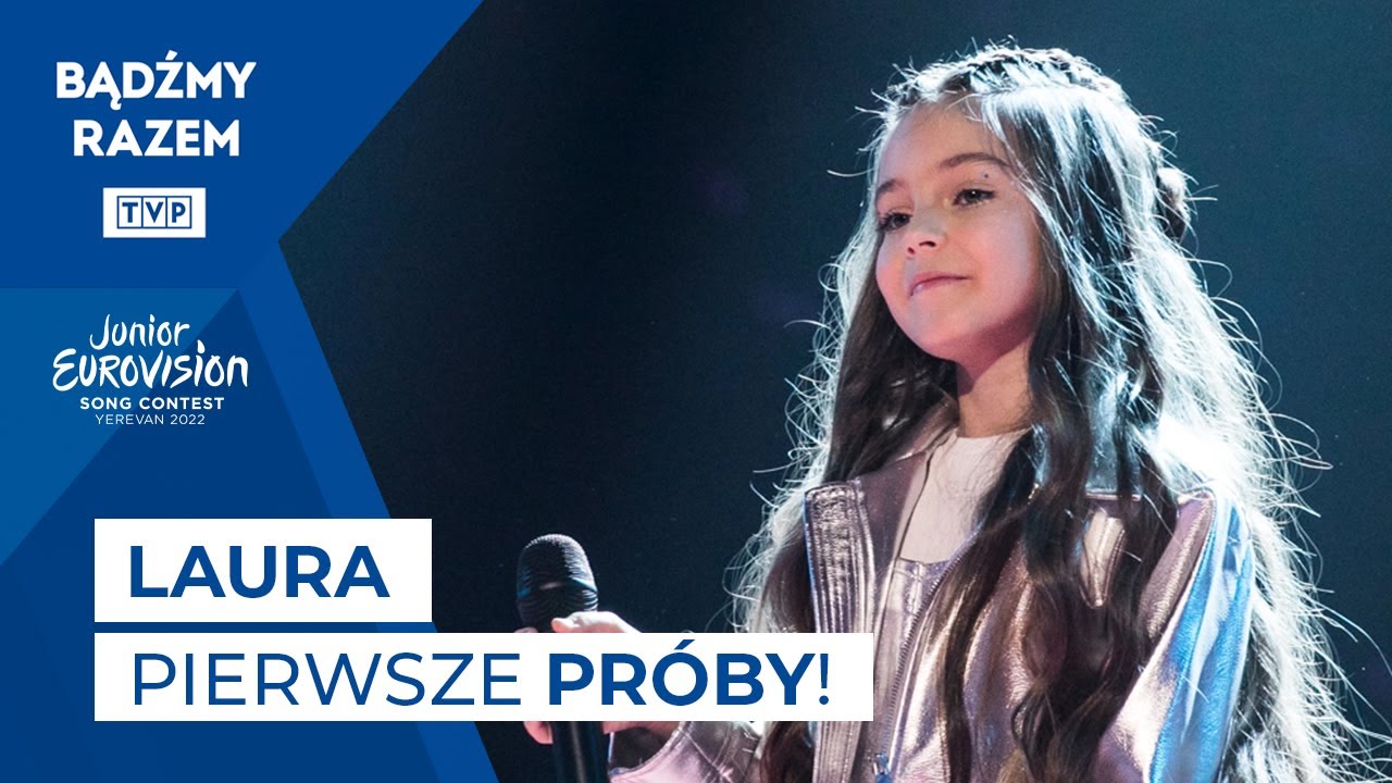 Pierwsze próby LAURY do Eurowizji Junior 2022!