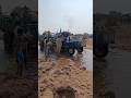 tracker strutted in penna river tiruna ashvartham #spottedonshorts #minivlog #asvartham #tractor