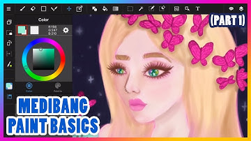 How to Use Medibang Paint Menu and Tool Basics | PART 1