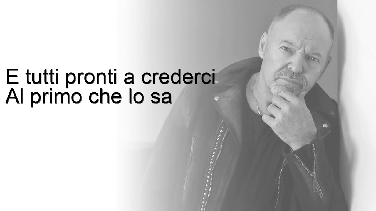 La Verità - Vasco Rossi (Testo) - YouTube