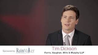 Tim Dickson - Farris, Vaughan, Wills Murphy Llp Lexpert Rising Stars 2014