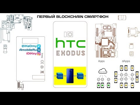 Видео: HTC Exodus: первый Blockchain смартфон