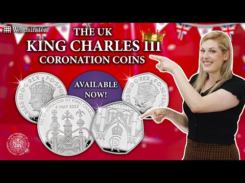UK King Charles III Coronation coins - AVAILABLE NOW!