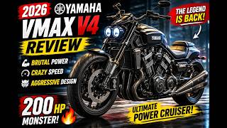Insane Performance! | 2026 Yamaha VMAX V4 First Look