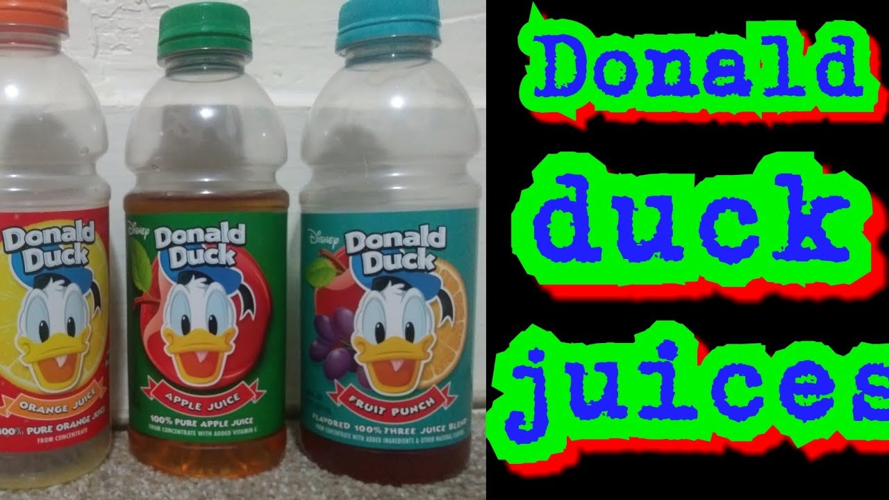 donald duck juices youtube