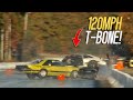 120mph T-BONE, Wrecks, INSANE Racing (Import vs Domestic 2022 Highlights)