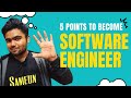 How to become software engineer   5 points to remember  sameun syed