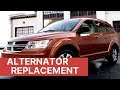 How to Replace the Alternator on a 2014 Dodge Journey | Alternator Replacement