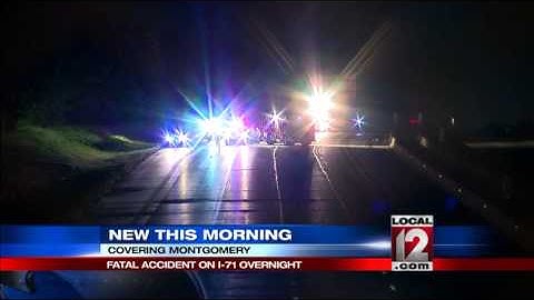 Fatal accident overnight on I-71