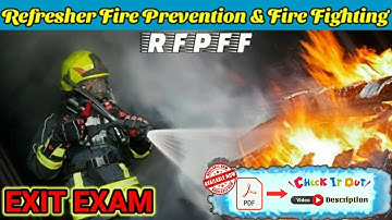 Refresher FPFF Questions with Answers Part #1 | PDF in Description | RFPFF Exit Exam