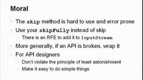 Advanced Topics in Programming Languages  Java Puzzlers