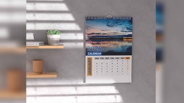 How to Create a Stunning 2026 Wall Calendar in Adobe Illustrator  Step by Step Tutorial