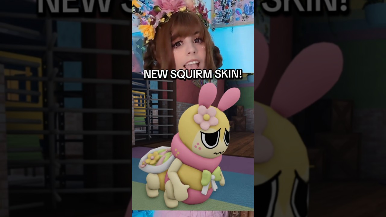 NEW SQUIRM SKIN! #dandysworld #roblox #cosplay #squirm #gaming #streamer