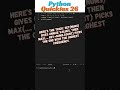 Most Common Item in 1 Line 🔥 in python 🔄| PyQuickies #25 #python #coding