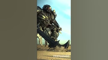 Lockdown Vs. Megatron #transformers #megatron #lockdown #deception #ageofextinction