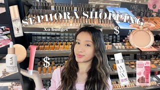 Shop with me at SEPHORA *NO BUDGET*