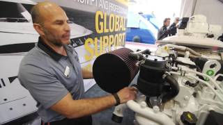 Cat C12.9 High Performance Propulsion Engine Walkaround