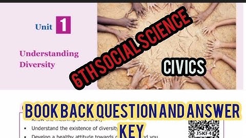 class 6 social science term civics unit 1 book back question and answer key||English medium