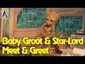 Meet Baby Groot and Star-Lord at Disney's Hollywood Studios