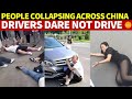 People are collapsing all over china causing many drivers to become afraid of driving