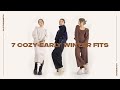 7 Cozy Early Winter Outfits | Lookbook