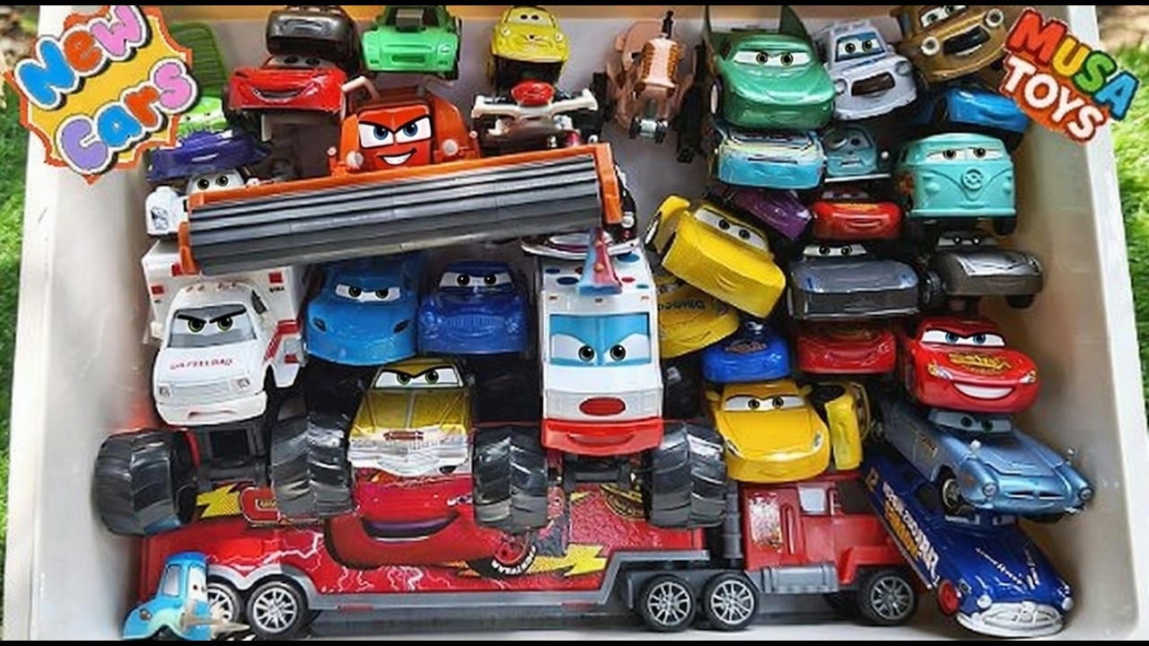 【ASMR】カーズ トミカ マックィーン 超接近 ホイール音・スライド音 リラックス無言