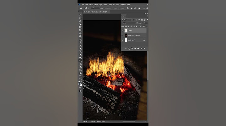 Hướng dẫn chỉnh màu sắc của lửa bằng photoshop cs6 năm 2024