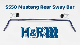 H&R Rear Sway Bar Installation