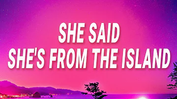 Rarin - She said she's from the island (Kompa) (Lyrics)