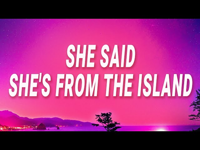 Rarin - She said she's from the island (Kompa) (Lyrics) class=