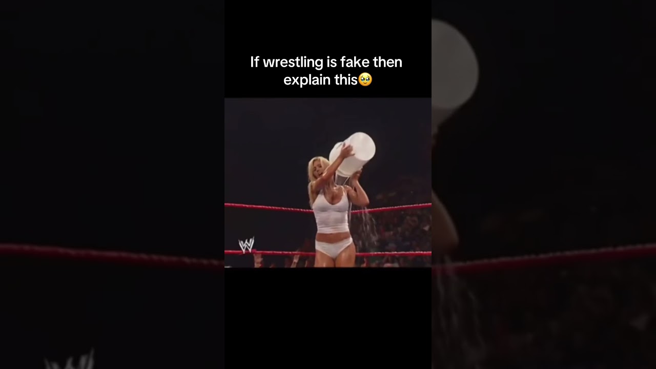 If wrestling is fake then explain this🥹