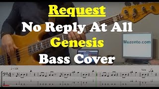 Video thumbnail of "No Reply At All - Bass Cover - Request"